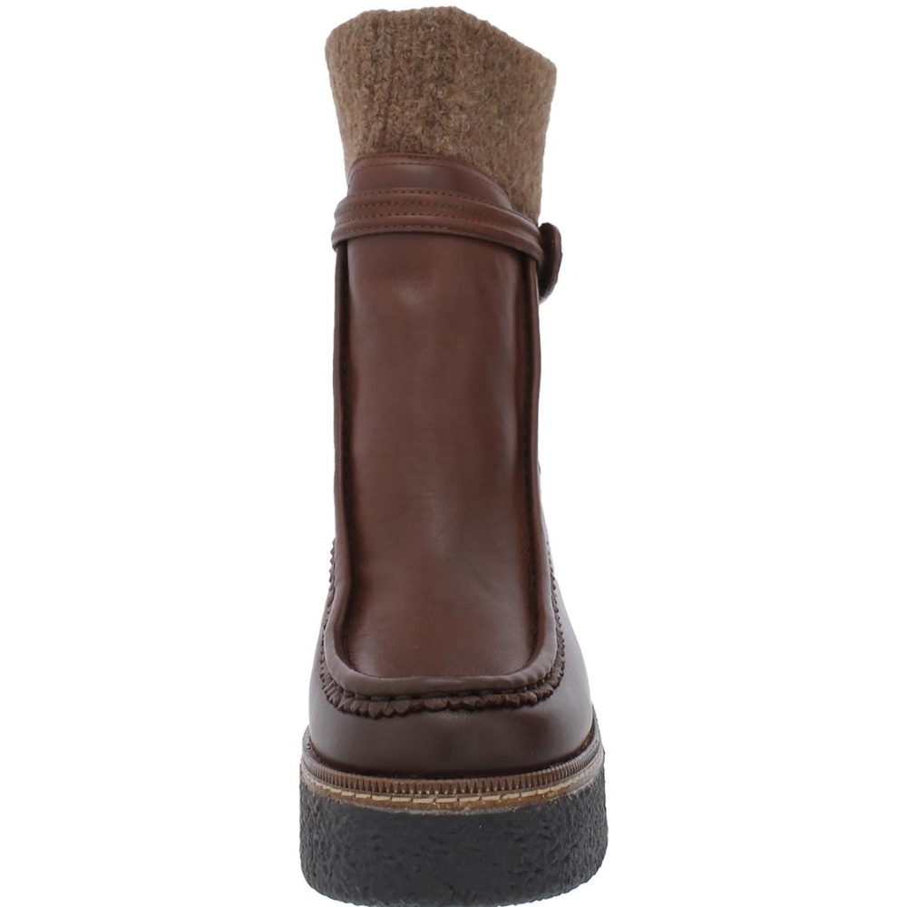 Sam Edelman Womens Sidney Leather Australian Wool Mid-Calf Boots Shoes BHFO 2616 - Picture 2 of 4